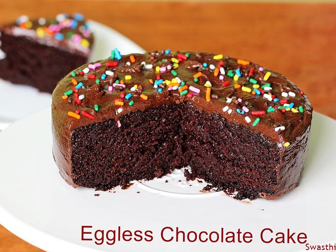 Eggless chocolate cake | Chocolate cake | Chocolate cake recipe | Eggless  Cake | How to make Chocolate Cake - Spicy Indian Kitchen