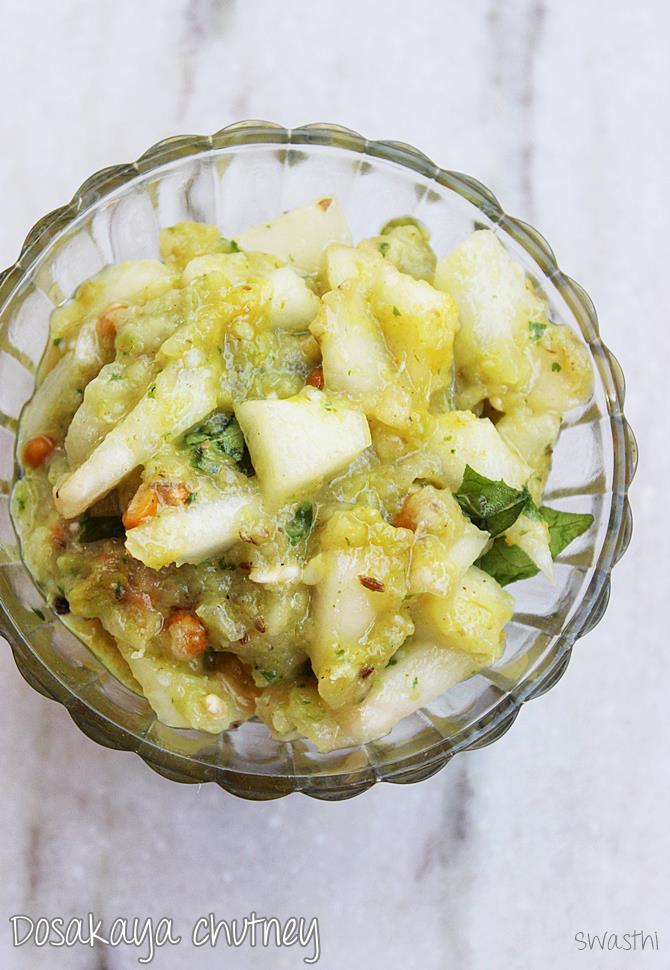 dosakaya chutney
