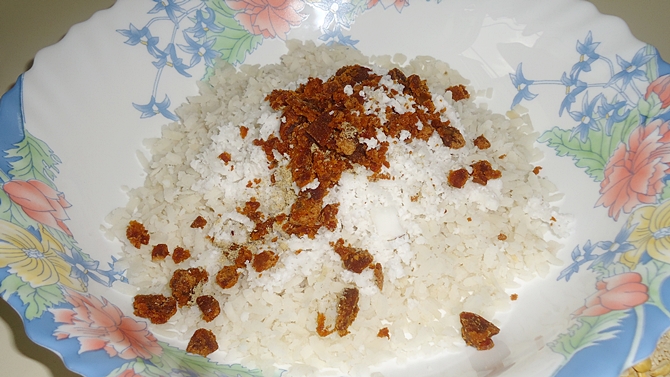 ingredients for sweet aval
