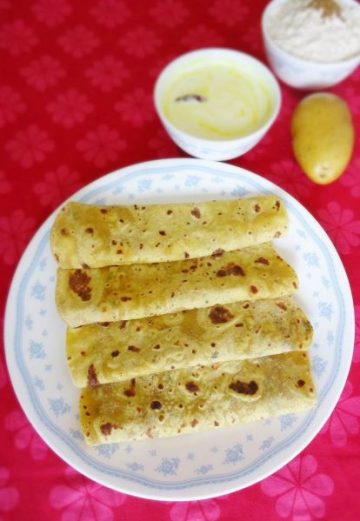 aloo methi paratha recipe