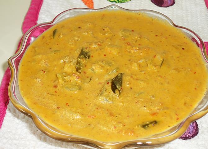 ridge gourd curry with chettinad masala