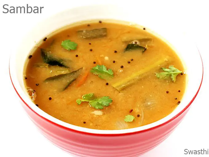 sambar recipe