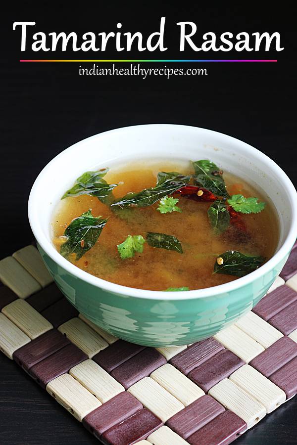 Tamarind rasam without tomato | Charu recipe