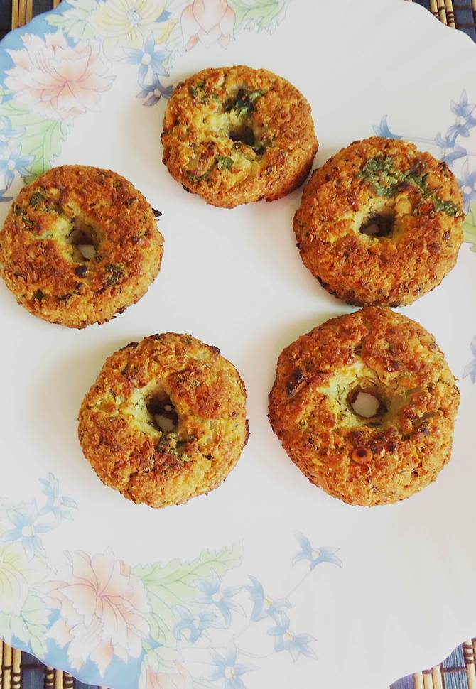 baked alasanda vada