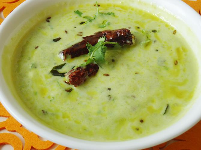andhra potlakaya perugu pachadi recipe
