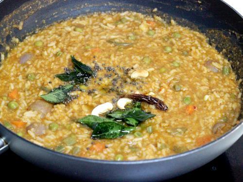 Bisi Bele Bath Recipe Bisibelabath Swasthi S Recipes