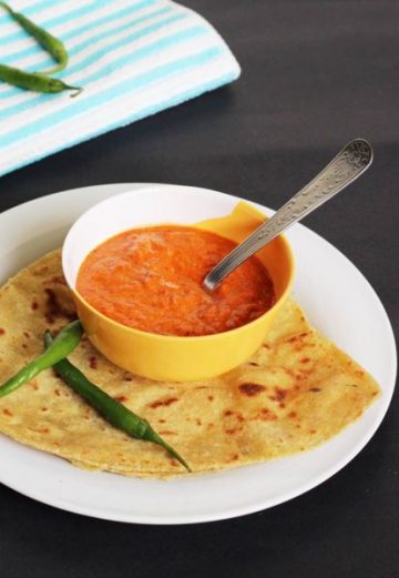 capsicum chutney recipe