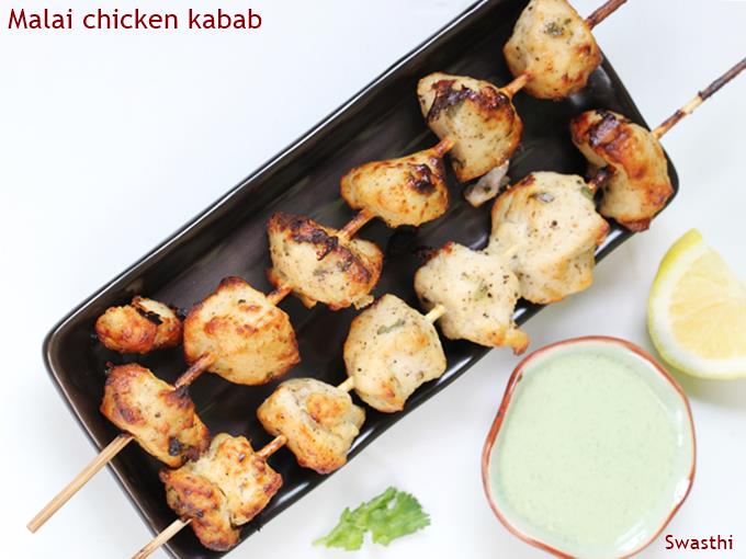 malai chicken kabab