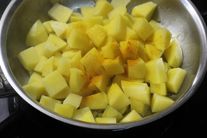 frying potato