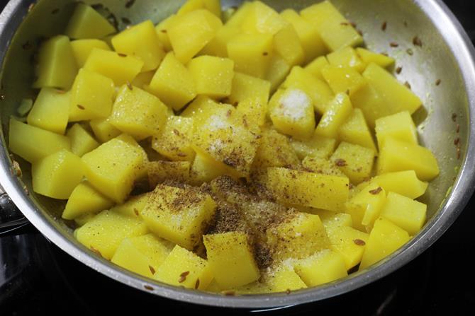 adding methi