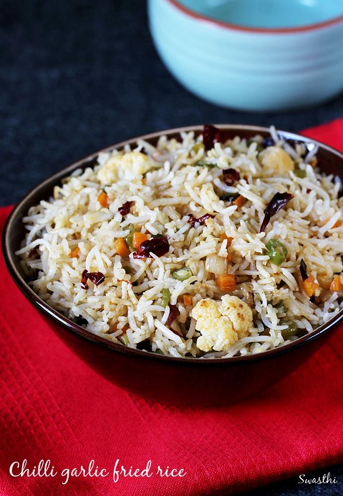 chilli garlic fried rice recipe