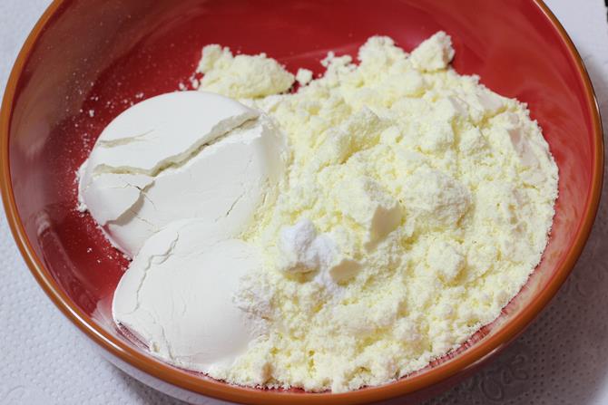 addition of milk powder soda plain flour