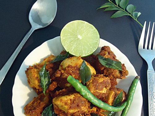 Guntur chicken fry | Spicy guntur kodi vepudu recipe