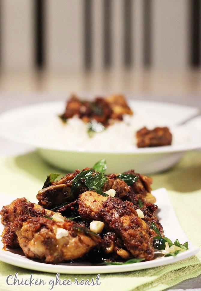 chicken ghee roast recipe