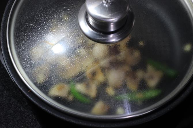 Cover and cook