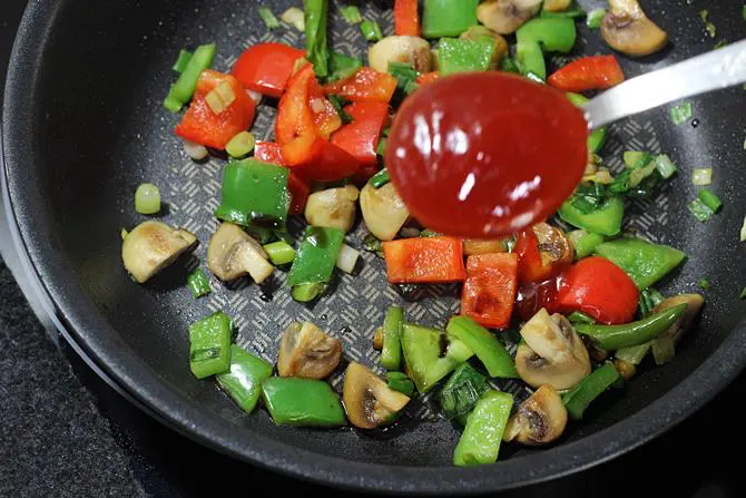 sauces for chilli mushroom