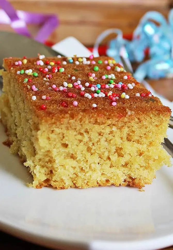 eggless orange cake recipe