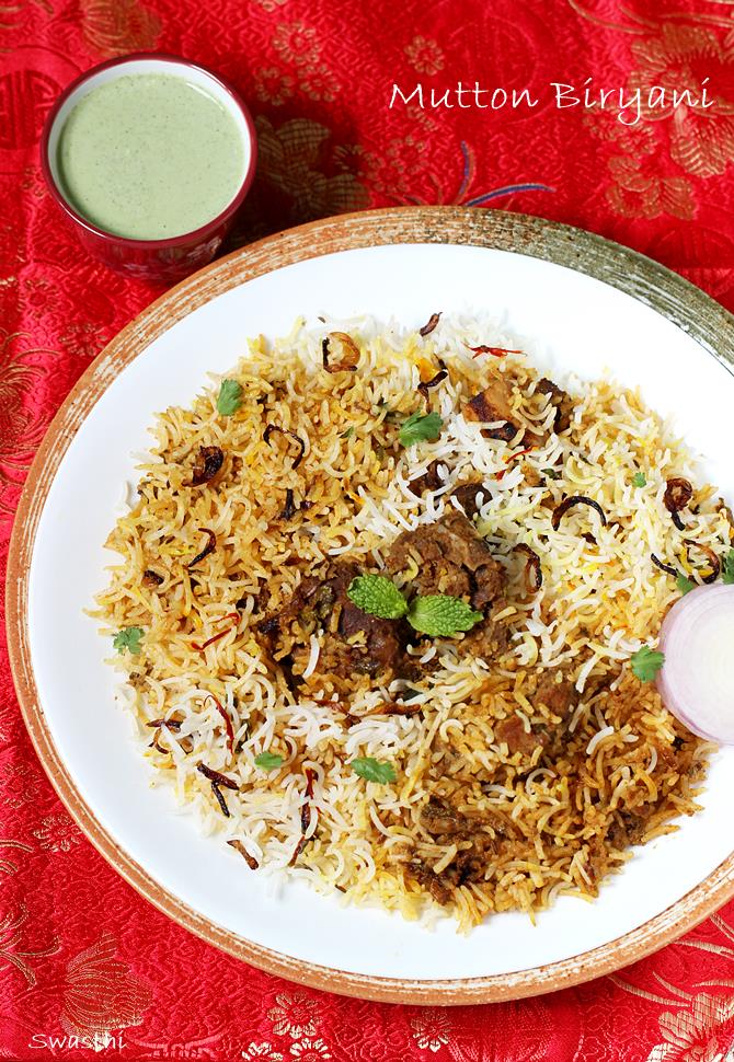 Mutton Biryani Recipe How To Make Mutton Biryani Lamb Biryani