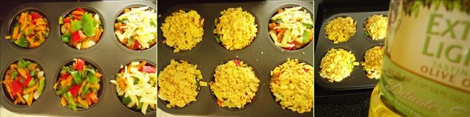 corn flakes for baked pasta muffins