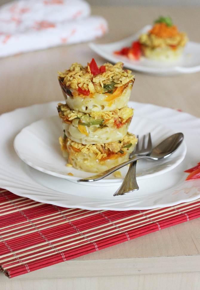 baked pasta muffins recipe