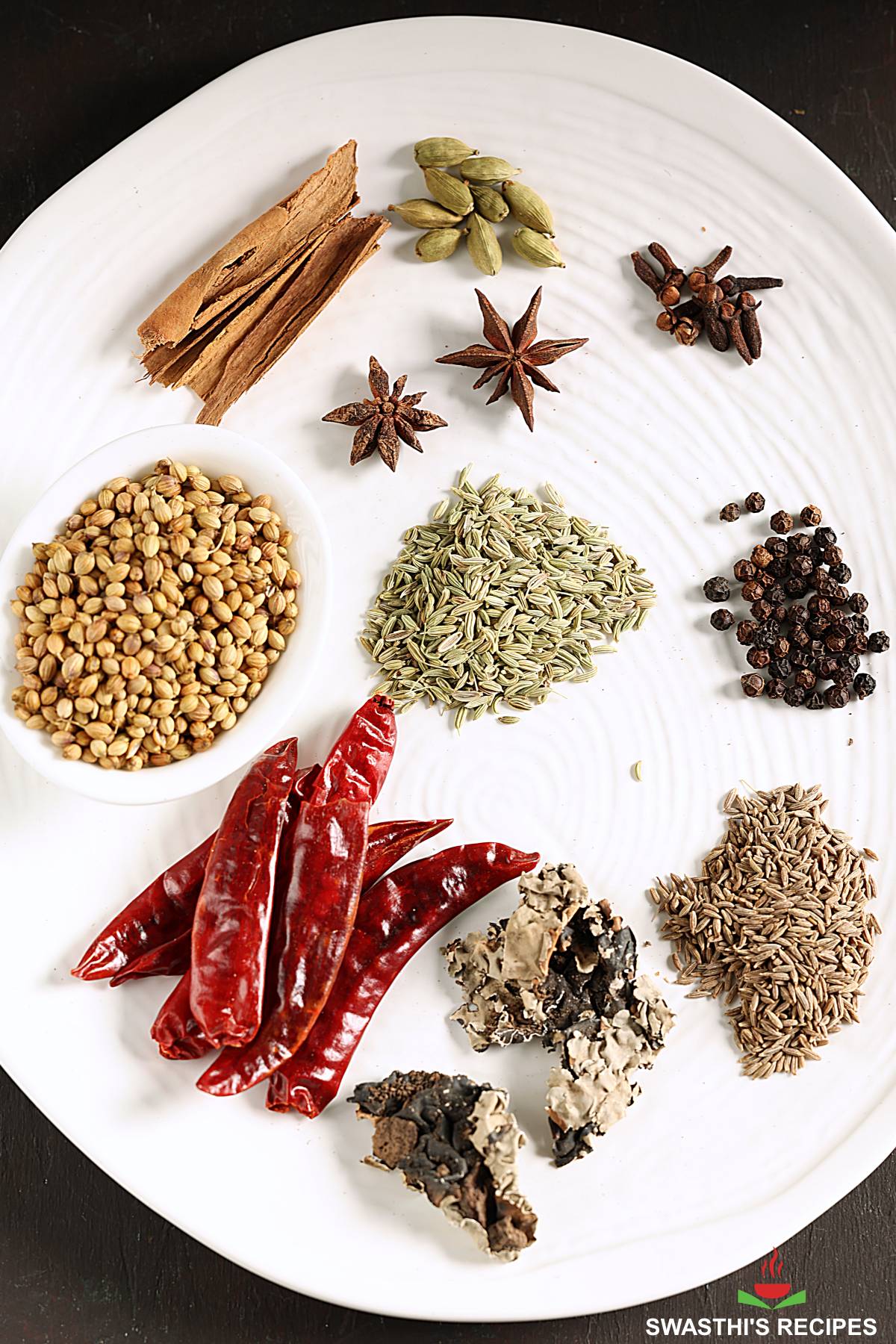 Chettinad Masala with whole spices