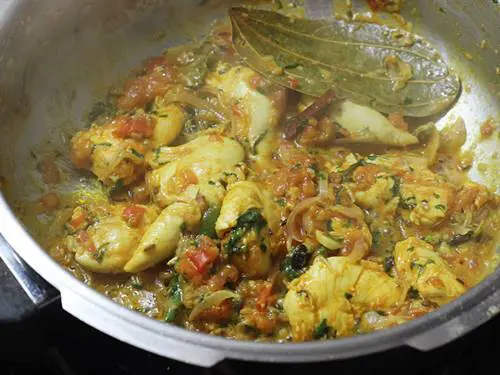 fry the masala
