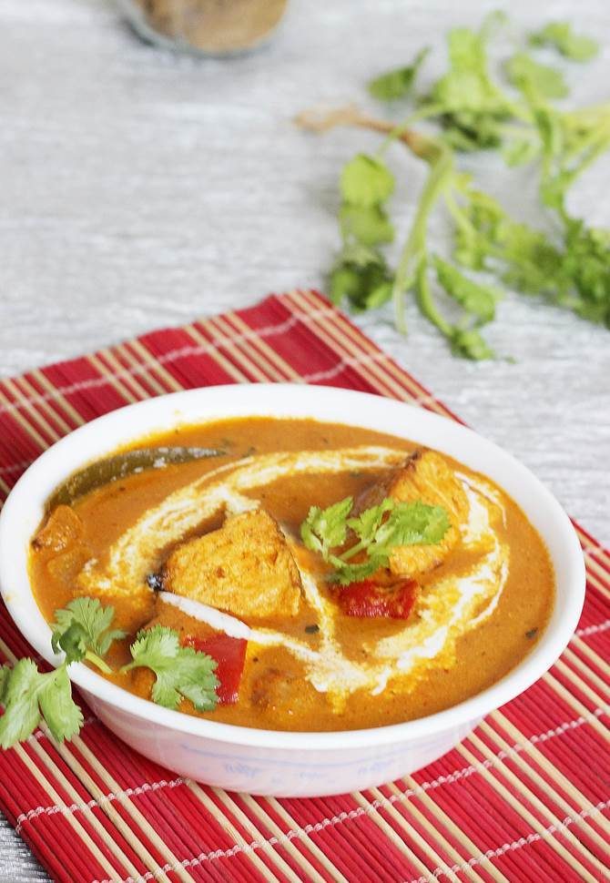 Fish tikka masala  salmon tikka masala    Swasthi s Recipes - 33