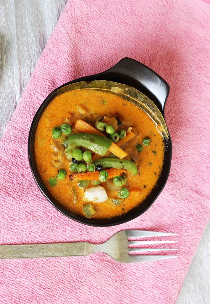 Mixed vegetable curry recipe for chapathi rice Mix vegetable recipe