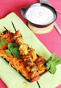 chicken tikka in oven