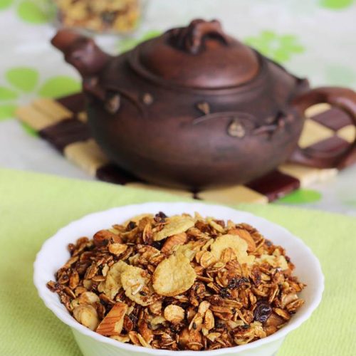 stovetop granola recipe easy granola recipe using jaggery