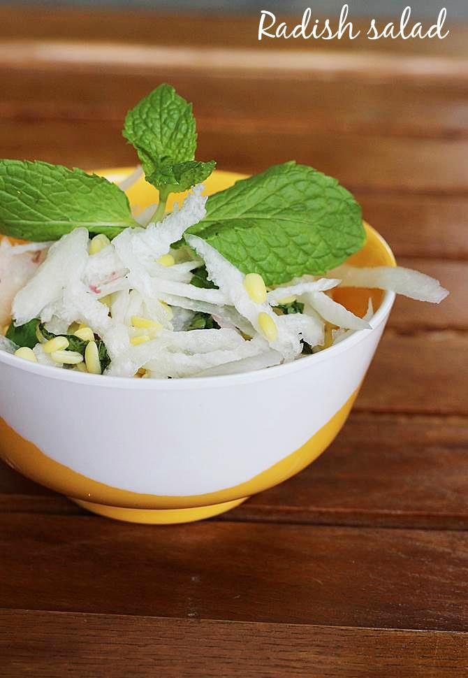 radish salad radish salad recipe mullangi kosambari