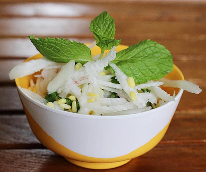 radish salad radish salad recipe mullangi kosambari