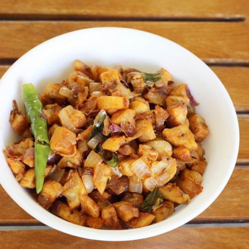 Aratikaya Fry Recipe