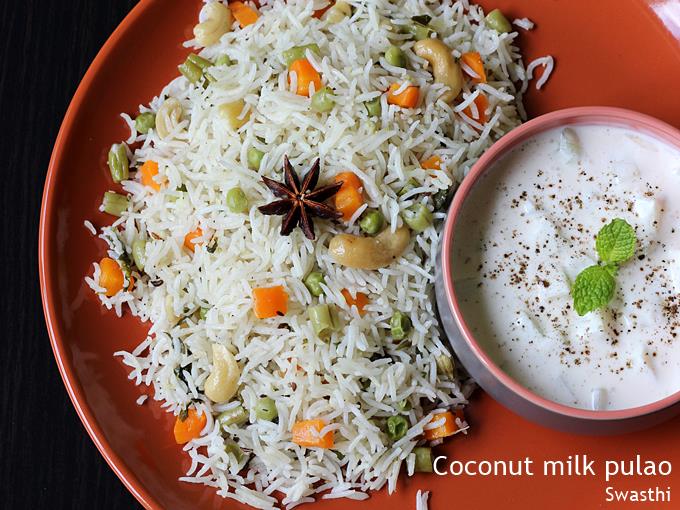 coconut milk pulao