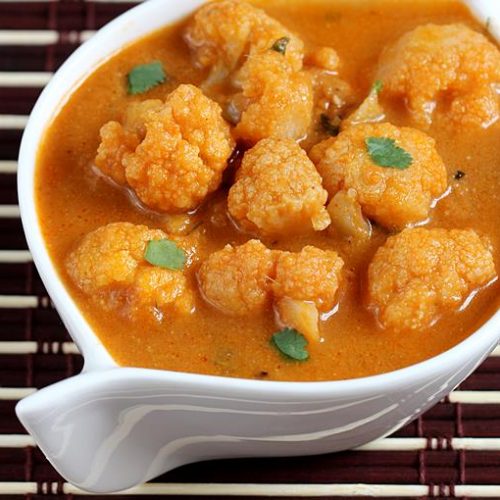 Gobi masala recipe Cauliflower masala curry Indian cauliflower recipes