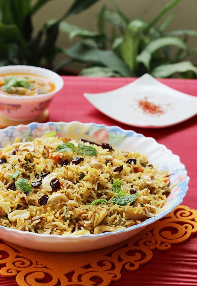 Veg Dum Biryani, How to Make Vegetable Dum Biryani