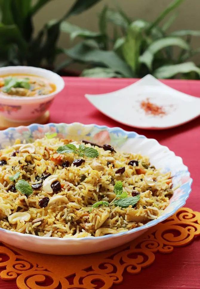 hyderabadi vegetable dum biryani recipe