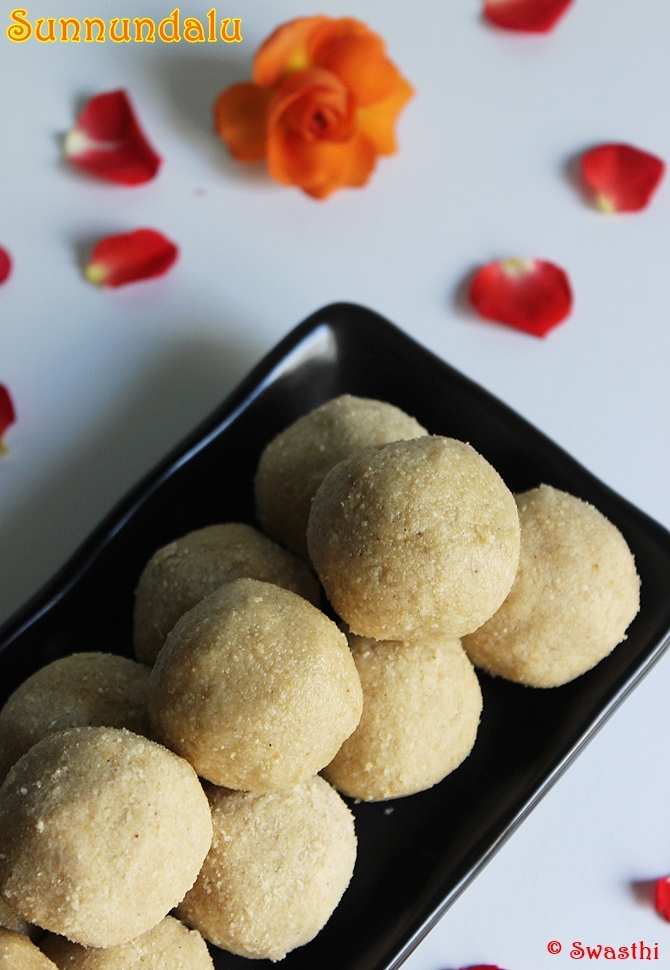 andhra sunnundalu recipe with sugar jaggery