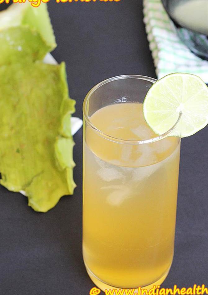 How to make aloe vera juice at home Aloe vera juice recipe