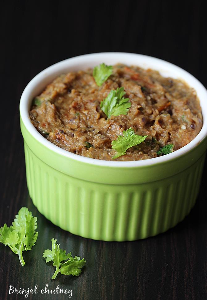 Vankaya pachadi brinjal chutney vankaya tomato pachadi