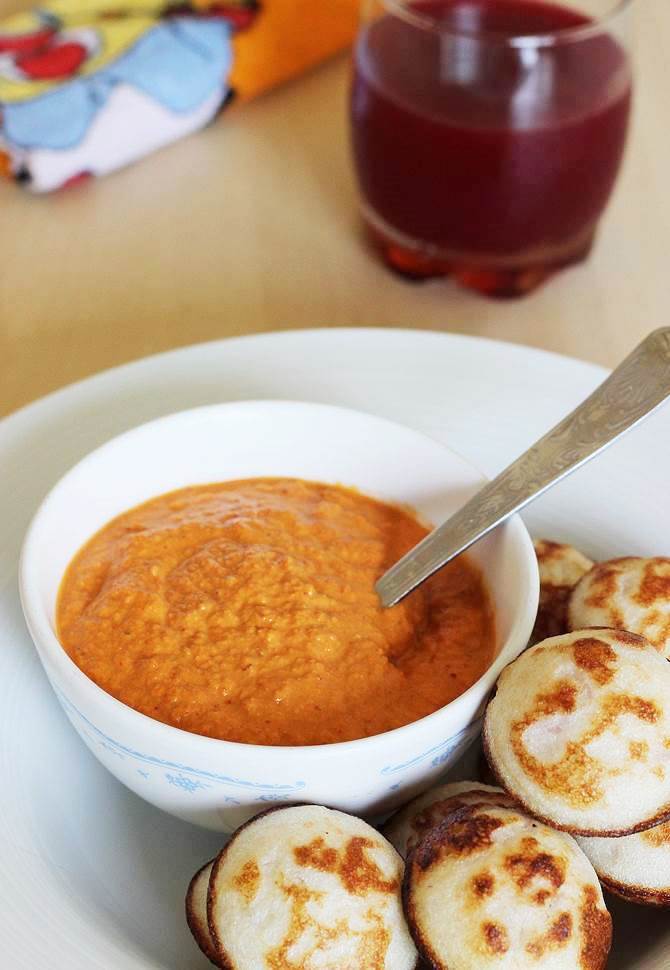 capsicum peanut chutney recipe