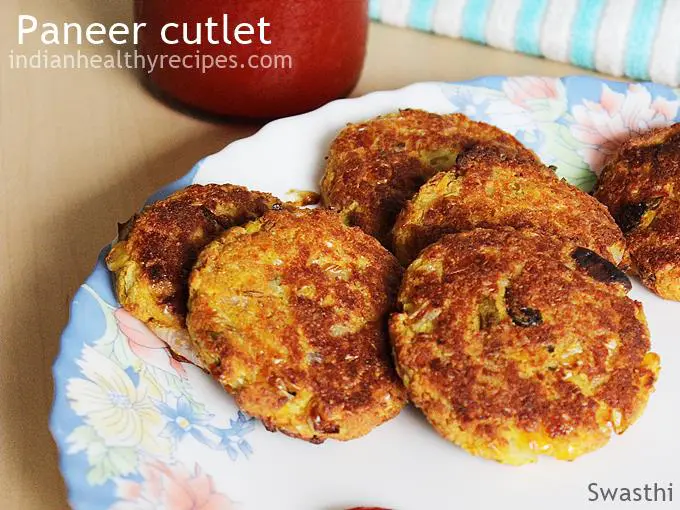 paneer cutlet paneer snacks recipes