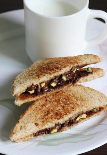 Chocolate sandwich recipe | How to make chocolate sandwich