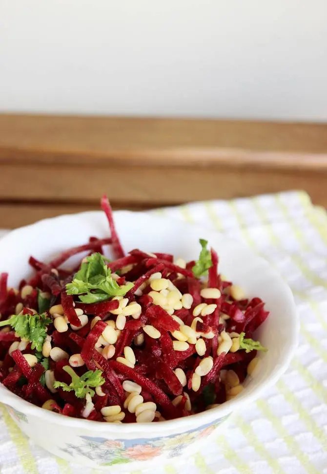 beetroot kosambari recipe