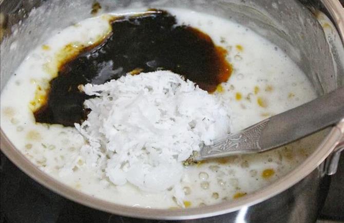 garnish channa dal kheer
