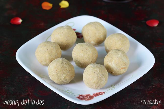 moong dal laddu recipe