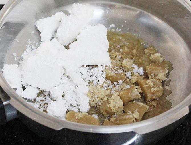 Oats Laddu with Jaggery   Swasthi s Recipes - 47