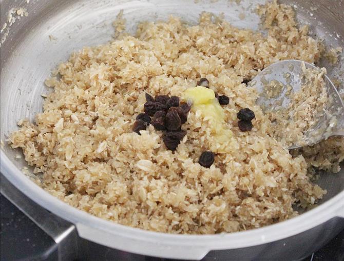 Oats Laddu with Jaggery   Swasthi s Recipes - 57