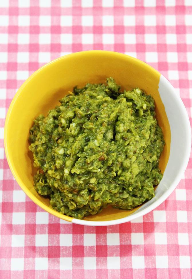 Green chilli chutney