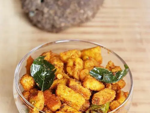 yam fry- roast recipe